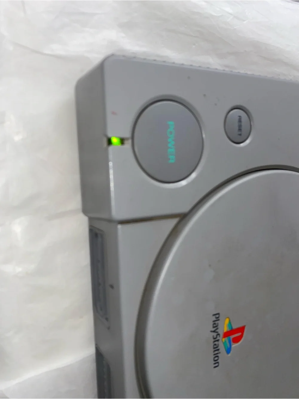 Sony PlayStation Classic Console in Light Gray vintage works
